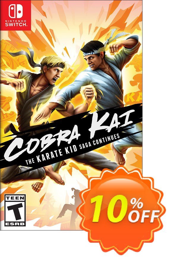  10 OFF Nintendo Switch Cobra Kai The Karate Kid Saga Continues 