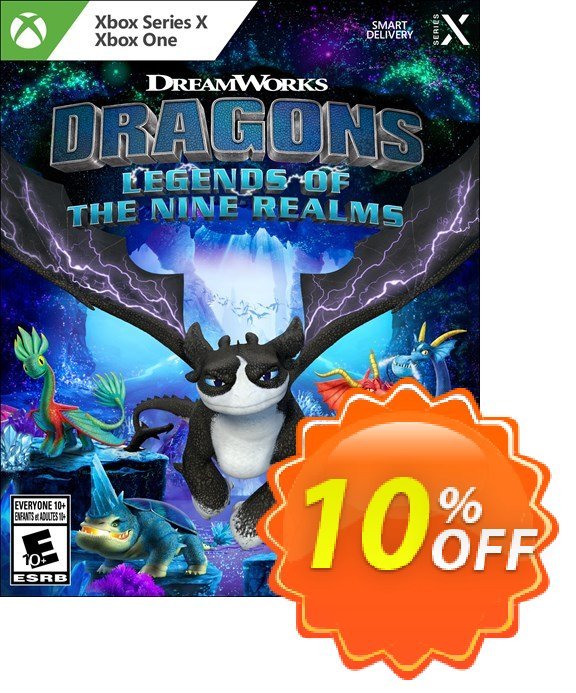 [10 OFF] [Xbox Series X] DreamWorks Dragons Legends of the Nine