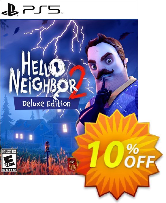  10 OFF Playstation 5 Hello Neighbor 2 Deluxe Edition For 