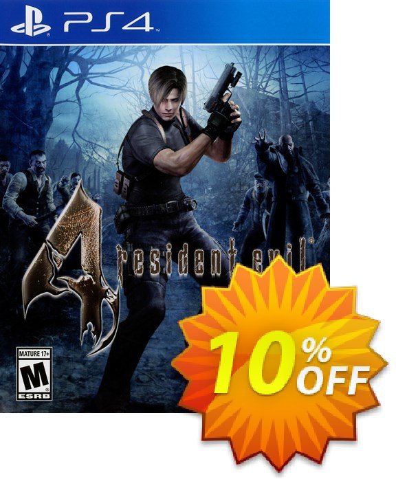  10 OFF Playstation 4 Resident Evil 4 HD Coupon Code Jan 2023 