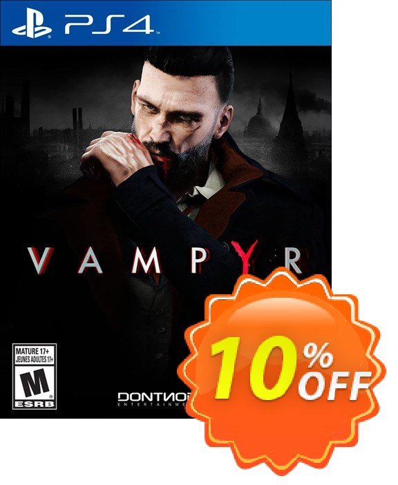  10 OFF Playstation 4 Vampyr Coupon Code Jan 2023 IVoicesoft