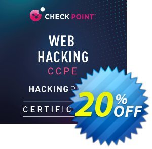 Web Hacking Exam Coupon, discount Web Hacking Exam Staggering discount code 2023. Promotion: Staggering discount code of Web Hacking Exam 2023