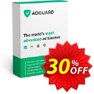 AdGuard Ad Blocker Family (9 devices) 1 year Coupon discount Black Friday