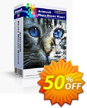 Artensoft Photo Mosaic Wizard Gutschein rabatt 50% OFF Artensoft Photo Mosaic Wizard, verified Aktion: Stunning promotions code of Artensoft Photo Mosaic Wizard, tested & approved