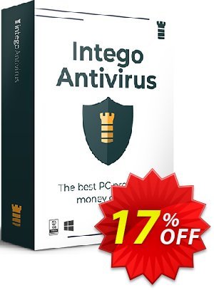 Intego Antivirus for Windows 제공  17% OFF Intego Antivirus for Windows, verified