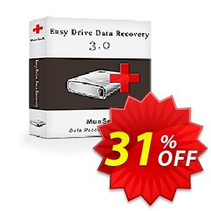 Easy Drive Data Recovery割引コード・Easy Drive Data Recovery Personal License imposing offer code 2024 キャンペーン:MunSoft discount promotion