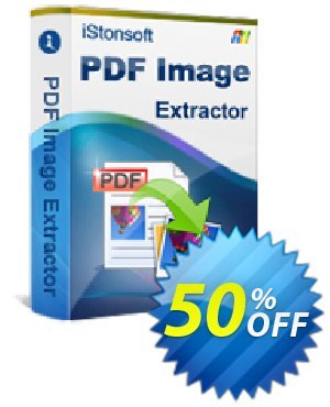 iStonsoft PDF Image Extractor Coupon discount 60% off