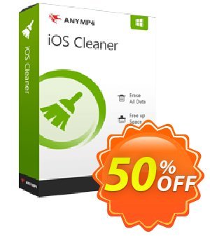 AnyMP4 iOS Cleaner Multi-User License Coupon, discount 50% OFF AnyMP4 iOS Cleaner 1 year License, verified. Promotion: Special offer code of AnyMP4 iOS Cleaner 1 year License, tested & approved
