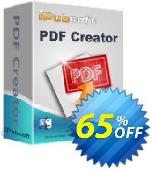 iPubsoft  PDF Creator for Mac Coupon, discount 65% disocunt. Promotion: 