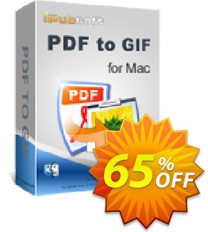 iPubsoft PDF to GIF Converter for Mac discount coupon 65% disocunt - 