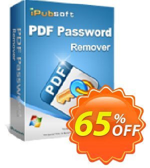 iPubsoft PDF Password Remover discount coupon 65% disocunt - 