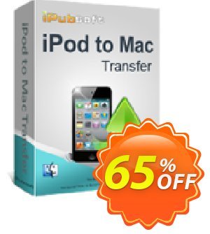iPubsoft iPod to Mac Transfer Coupon, discount 65% disocunt. Promotion: 
