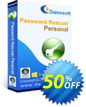 Daossoft Password Rescuer Personal 프로모션 코드 40% daossoft (36100) 프로모션: 40% daossoft (36100)