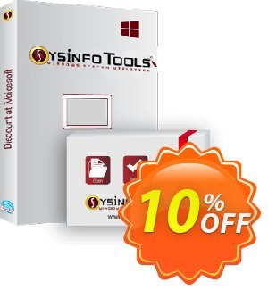 SysInfoTools SQL Backup Recovery割引コード・SYSINFODISCOUNT キャンペーン: