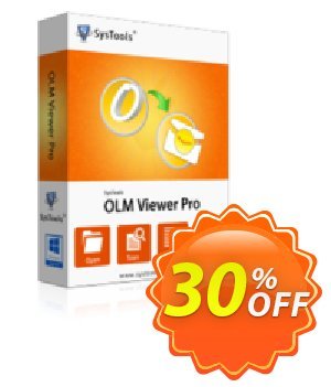 SysTools OLM Viewer Pro - 10 Users Coupon, discount SysTools coupon 36906. Promotion: SysTools promotion codes 36906