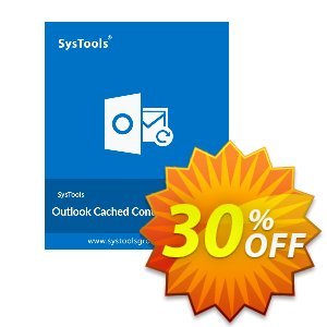 SysTools Outlook Cached Contacts Recovery 優惠券，折扣碼 SysTools Summer Sale，促銷代碼: 