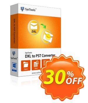 SysTools DXL Converter discount coupon SysTools Summer Sale - stirring discount code of SysTools DXL Converter 2022