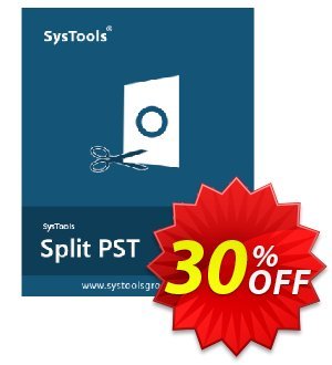 SysTools Split PST Coupon, discount SysTools Split PST wondrous discount code 2022. Promotion: 