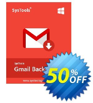 SysTools GMail Backup discounts Celebrate this spring season with SysTools and grab the best offers. Get 25% Off on all Software. Promotion: 