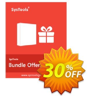 Get Bundle Offer - SysTools OST Converter + PST Converter 30% OFF coupon code