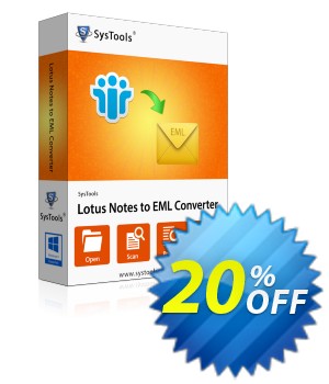 Notes Contacts to Outlook Express - Business License Coupon, discount SysTools coupon 36906. Promotion: