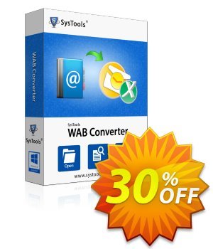 SysTools WAB Converter discount coupon SysTools Summer Sale - 