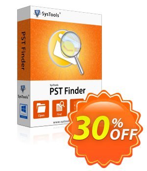 SysTools PST Finder (Enterprise License) discount coupon SysTools coupon 36906 - 