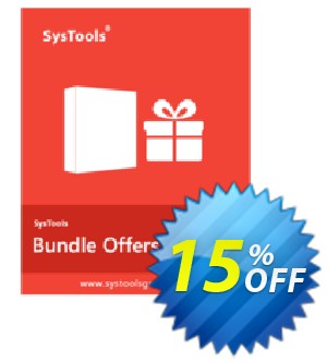 Bundle Offer - PDF Watermark + PDF Unlocker + PDF Recovery (Personal License) discount SysTools coupon 36906.