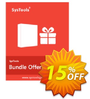Bundle Offer - PDF Watermark + PDF Unlocker + PDF Recovery (Business License) discount SysTools coupon 36906.