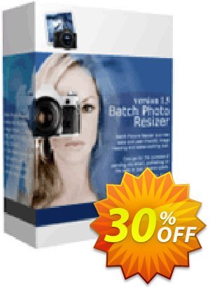 Batch Picture Resizer 프로모션 코드 30% Discount 프로모션: 