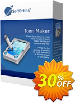 SoftOrbits Icon Maker 優惠券，折扣碼 30% Discount，促銷代碼: 
