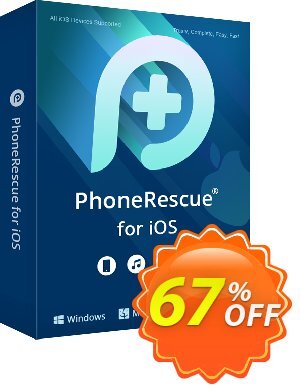 Get PhoneRescue for Windows - family license 67% OFF coupon code