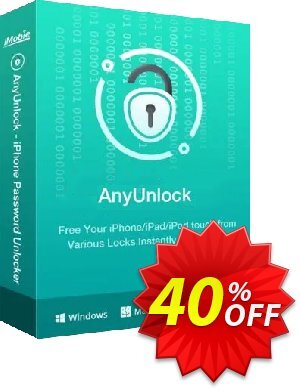 AnyUnlock - Unlock Apple ID - 3-Month 프로모션 코드 AnyUnlock for Windows - Unlock Apple ID - 3-Month Subscription/1 Device Stirring deals code 2024 프로모션: Stirring deals code of AnyUnlock for Windows - Unlock Apple ID - 3-Month Subscription/1 Device 2024