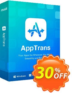 AppTrans Pack Coupon, discount 30% OFF AppTrans Pack, verified. Promotion: Super discount code of AppTrans Pack, tested & approved