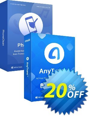 PhoneClean + AnyTrans Family Bundleлучшие скидки Best discount is IMOBEDUDISCOUNT codes