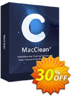 MacClean (Personal License) discount coupon MacClean Staggering deals code 2023 - 30OFF Coupon MacClean Personal 