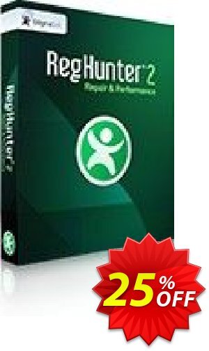 RegHunter Coupon discount 25% off with RegHunter