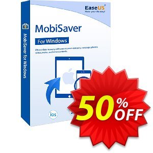 Get EaseUS MobiSaver Pro (Lifetime) 58% OFF coupon code
