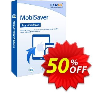 Get EaseUS MobiSaver Pro (Monthly) 60% OFF coupon code