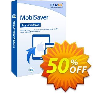 Get EaseUS MobiSaver Technician 40% OFF coupon code