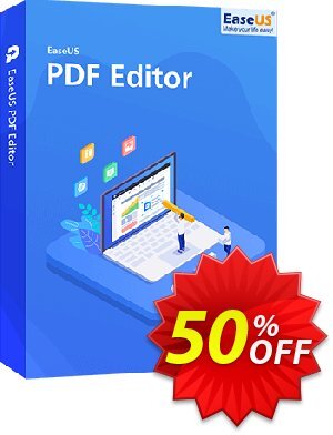 EaseUS PDF Editor Lifetime Coupon, discount EaseUS Backup Dayのセールのお知らせです！デジタルライフを保護するための最適なプレミアムバックアップソリューションが、特別価格で50%オフにてご提供されます. Promotion: 全製品最大60％オフ