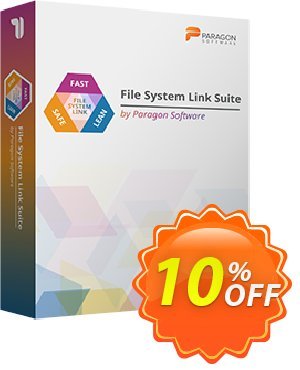 Paragon File System Link Business Suite Coupon, discount 10% OFF Paragon File System Link Business Suite, verified. Promotion: Impressive promotions code of Paragon File System Link Business Suite, tested & approved