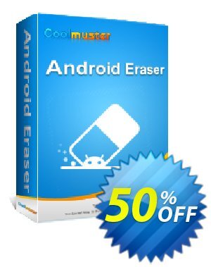 Coolmuster Android Eraser - Lifetime License (5 PCs)割引コード・affiliate discount キャンペーン: