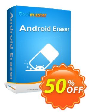 Coolmuster Android Eraser - 1 Year License (5 PCs) 프로모션 코드 affiliate discount 프로모션: 