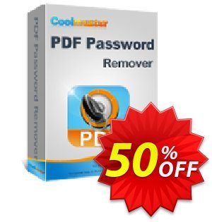 Coolmuster PDF Password Remover for Mac discount coupon affiliate discount - 