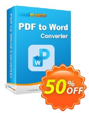 Coolmuster PDF to Word Converter 프로모션 코드 affiliate discount 프로모션: 