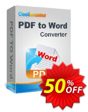 Coolmuster PDF to Word Converter for Mac割引コード・affiliate discount キャンペーン: