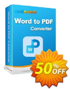 Coolmuster Word to PDF Converter Coupon, discount affiliate discount. Promotion: 