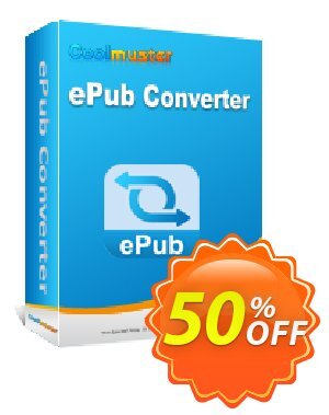 Coolmuster ePub Converter割引コード・affiliate discount キャンペーン: