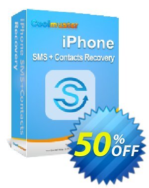 Coolmuster iPhone SMS+Contacts Recovery 프로모션 코드 affiliate discount 프로모션: 